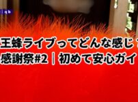 女王蜂ライブってどんな感じ？qb感謝祭#2体験レポ 初めて安心ガイドのアイキャッチ画像