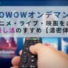 WOWOWオンデマンドの楽しみ方を紹介記事イメージ