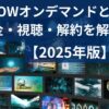 WOWOWオンデマンドの料金プラン、視聴・解約方法の紹介記事のイメージ