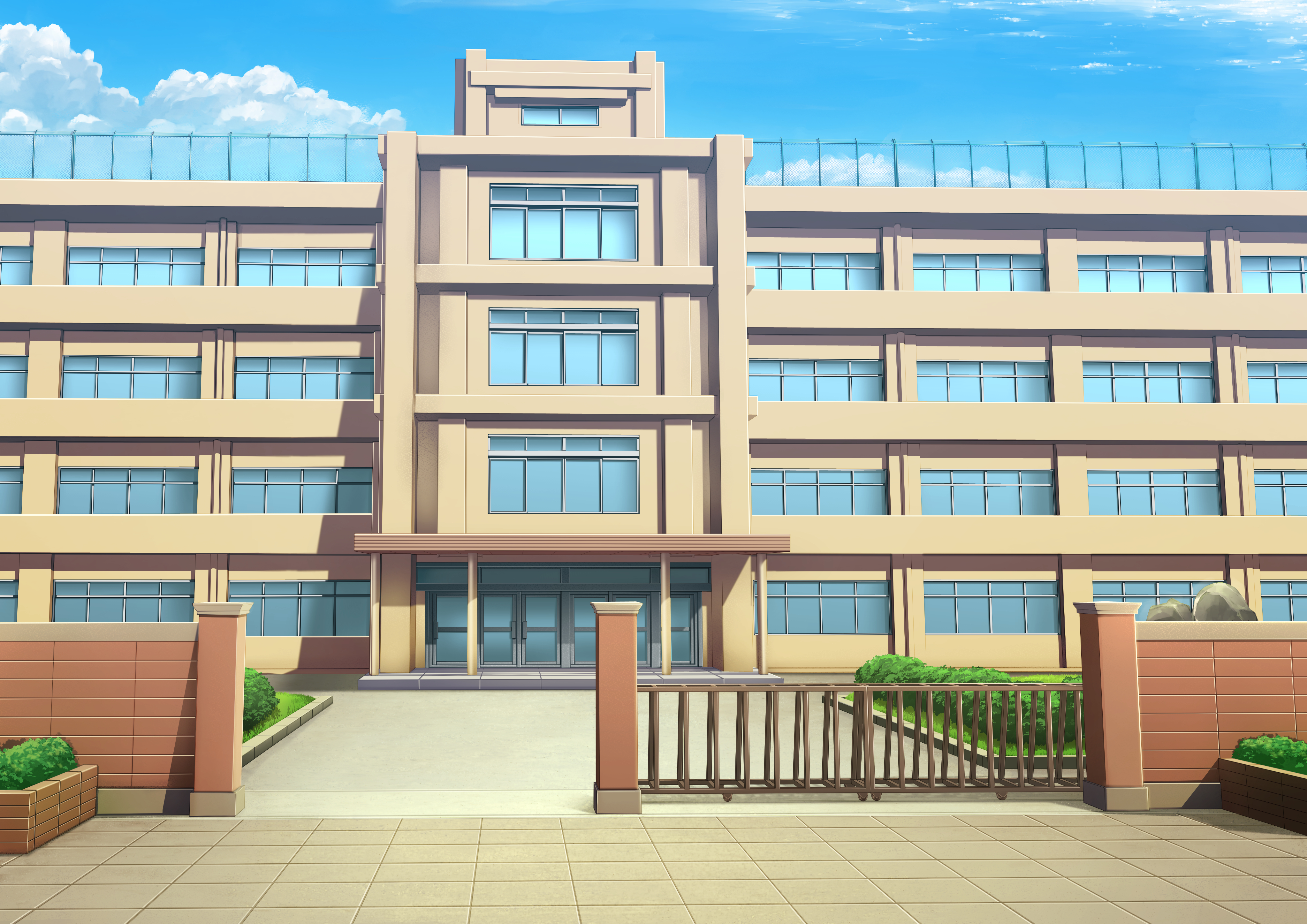 学園アニメのイメージ