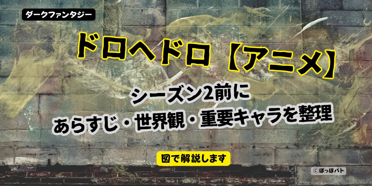 ドロヘドロ シーズン2前に アニメおさらい記事（アイキャッチ）